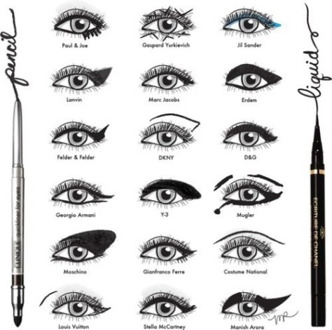 eye liner styles