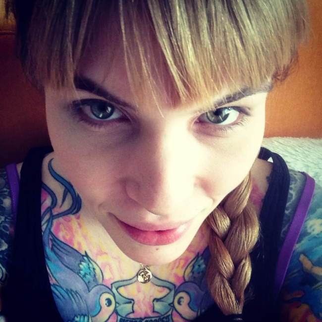 natural make-up look