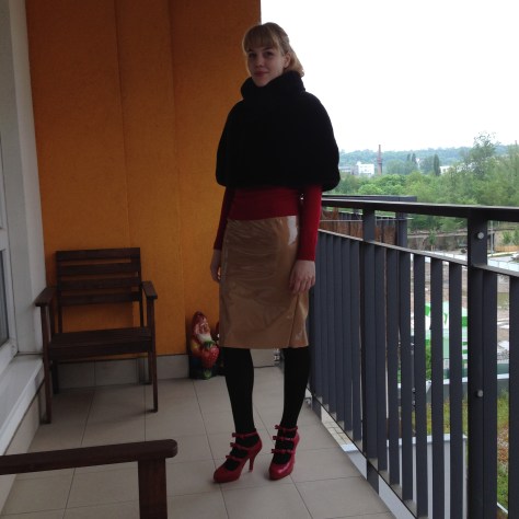 melissa three strap heels