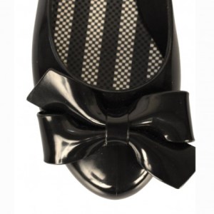 melissa mel tangerine bow black