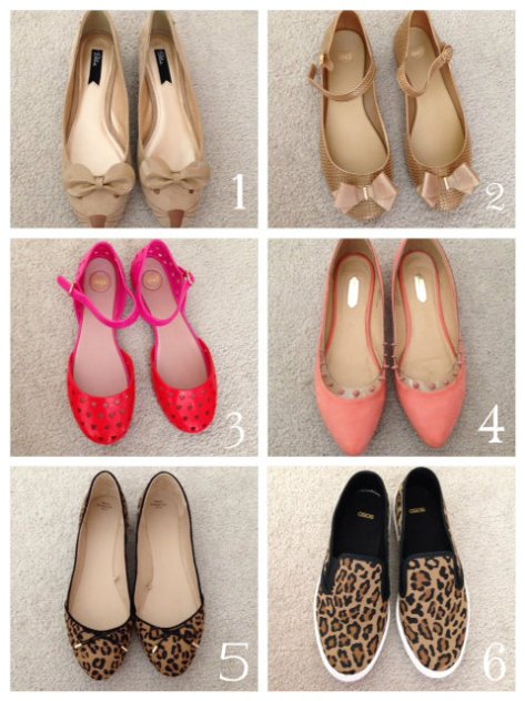 shoe options for an exam