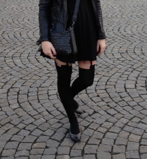 Henry Holland stirup pretty polly tiights fake suspender tights