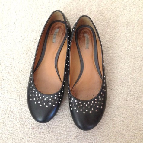 Geox studded ballerina flats