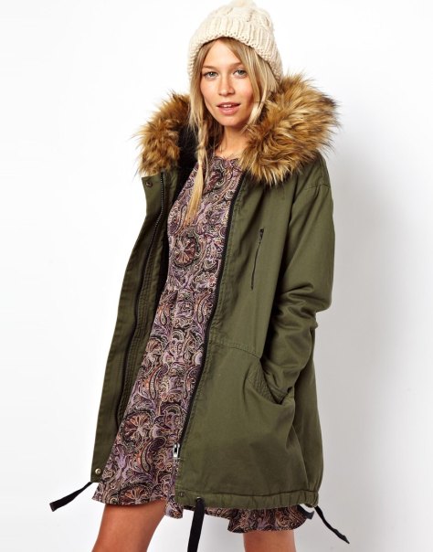 asos parka