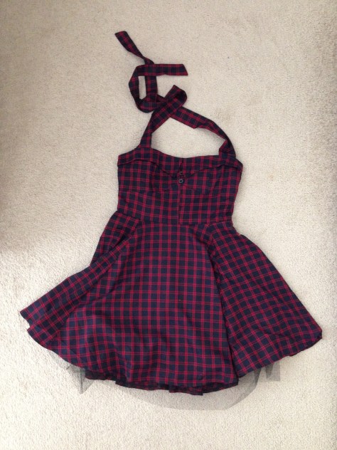 tartan dress