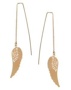 asos wing earrings