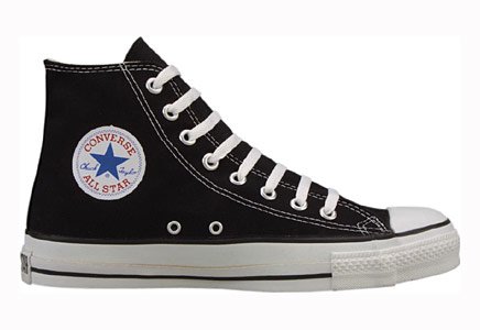 converse black