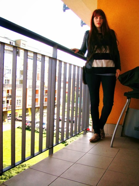 topshop leaopard print ankle boots