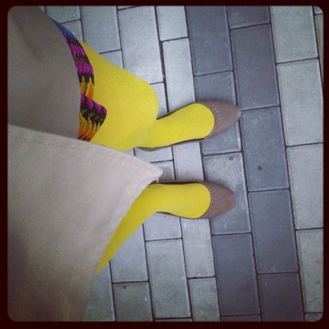 trench coat colorful