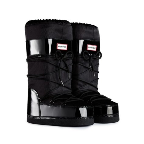hunter moon boots chatel black