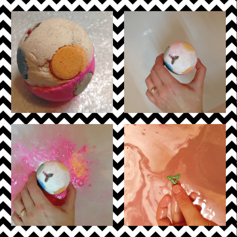 luxury lush pud lush bath bomb