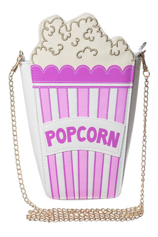 skinny dip popcorn clutch