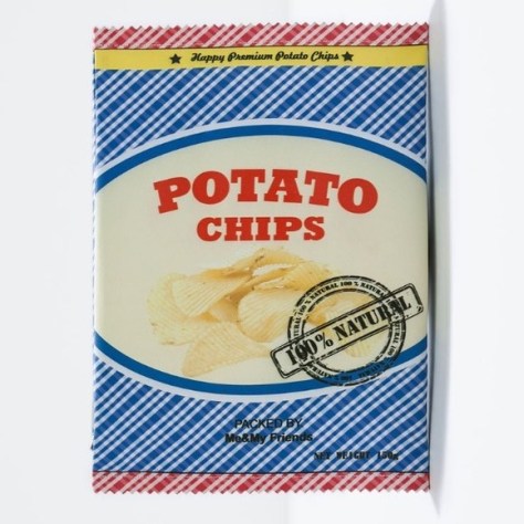 zara potato chip clutch