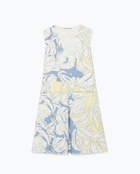 zara fitted mini dress