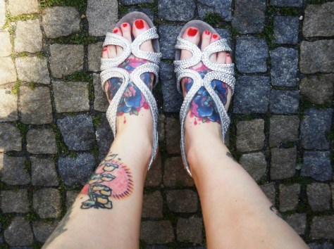 topshop silver sandals